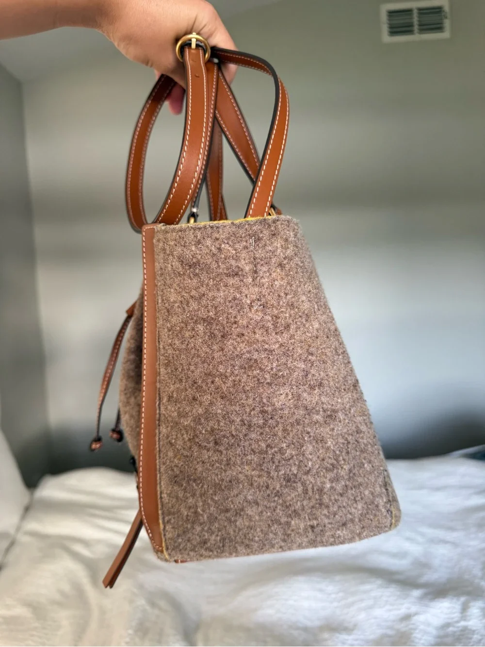 Tory Burch McGraw Felt Dragonfly Tote